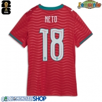 Maglie da calcio Portogallo Pedro Neto #18 Prima Maglia Femminile Mondiali 2026  Manica Corta